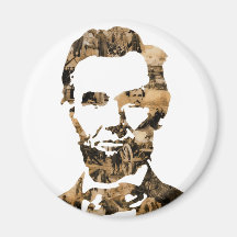 Abraham Lincoln Refrigerator Magnet