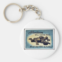 Absenteeism Will Cause This Keychains