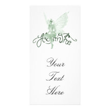 Absinthe Art Signature Green Fairy - Absinthe Photo Card