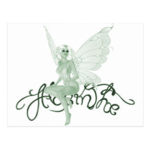 Absinthe Art Signature Green Fairy - Absinthe Postcard