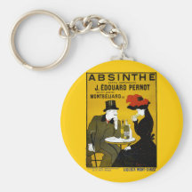 ABSINTHE Makes The Heart Grow Fonder Keychains