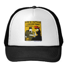 ABSINTHE Makes The Heart Grow Fonder Trucker Hats