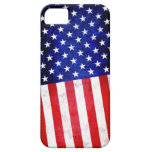 Abstract American flag on iPhone 5 case