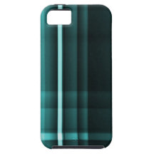Abstract and Textured Stripes Shades of Teal
