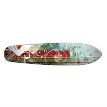 Abstract Art 28 Skateboard