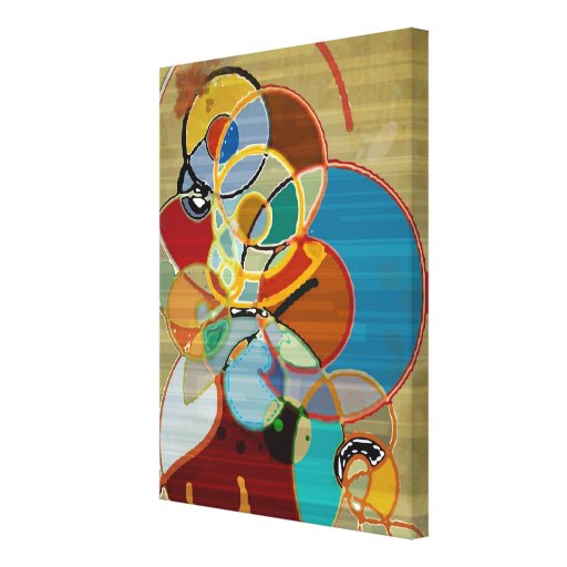 Abstract Art Canvas Stretched Canvas Print