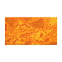 Abstract Art Caramel Canvas Prints