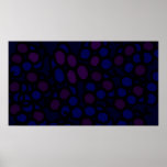 Abstract Art Grape Poster