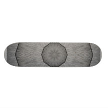 ABSTRACT ART STEEL CUSTOM SKATEBOARD