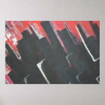 Abstract - blocks poster