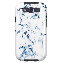 Abstract blue Samasung Galaxy S III case