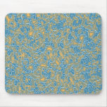 abstract blue waves mousepad mousepads