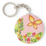 Abstract Butterfly Keychain keychains