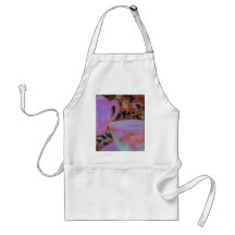 Abstract Cafe CricketDiane Coffee Art Apron