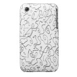 abstract chaos waves iPhone 3G/3GS Cases iPhone 3 Case
