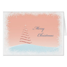 Abstract Christmas tree Cards