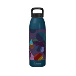 Abstract Circles Drinking Bottle