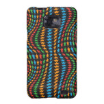Abstract Colourful Stars Waves Pattern Case Samsung Galaxy S2 Cases