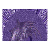 Abstract Colours Purple posters