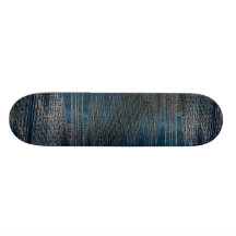 Abstract Construction of warehouse storage buildin Skateboard Deck