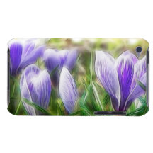 Abstract - Crocus Flowers iPod Touch Covers