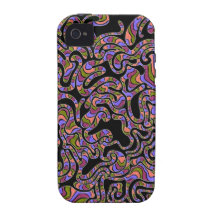 Abstract Design 18 Vibe iPhone 4 Cases