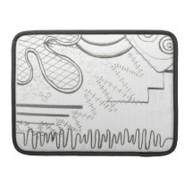 abstract doodle sleeve for MacBook pro
