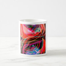 Abstract Electricity mug