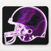 Abstract Football Helmet Mousepad