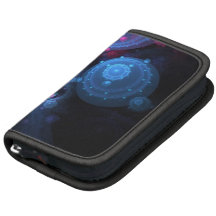 Abstract Fractal Orbs Design Folio Planners