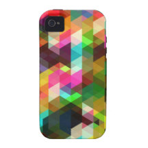 Abstract Geometric Case-Mate iPhone 4 Cases