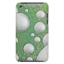 ABSTRACT GOLF BALLS iPod TOUCH COVERS