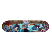 Abstract Graffiti Broken Windows Skateboards