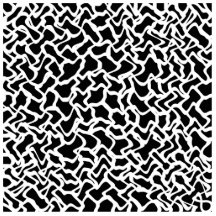 Abstract Graphic Pattern Black and White. Acrylic Cut Outs