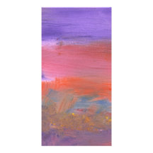 Abstract - Guash - Lovely meadows 2 of 2 Photo Cards