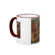 abstract guitarist II Mugs