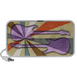 Abstract Guitars Mini Speaker