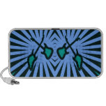 Abstract Guitars Travelling Speakers