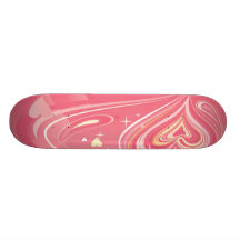 Abstract Heart Skate Decks