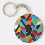 Abstract Key Chain