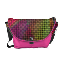 Abstract Mesh Bag Courier Bags