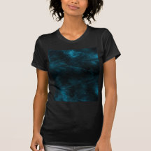 Abstract Nebula Texture - Blue Tees
