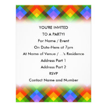 Abstract Pattern. Invites