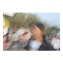 Abstract - people photographic print