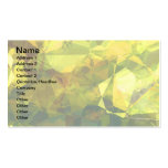 Abstract Polygons 2 Monogram Business Card Templates