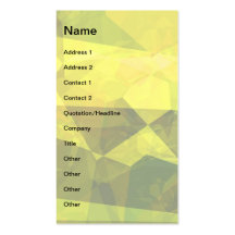 Abstract Polygons 4 Business Card Template