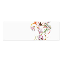 Abstract Profile Card Business Card Template