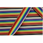 Abstract Ribbon cables close-up Acrylic Cut Out