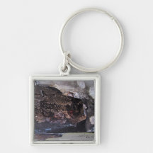 Abstract Shapes No.1 11.3 x 18 Key Chains
