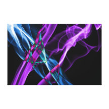 Abstract Smoke Art Photography Canvas Stretched Canvas Prints